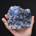 Fluorite with Galena and Baryte - image 2
