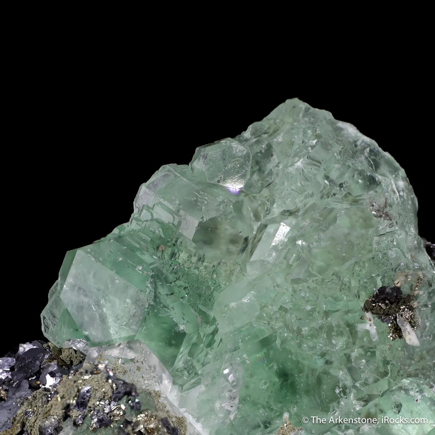 Fluorite with Galena and Pyrite - image 4