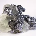 Fluorite With Galena and Pyrite - image 1