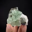 Fluorite with Galena and Pyrite - image 1