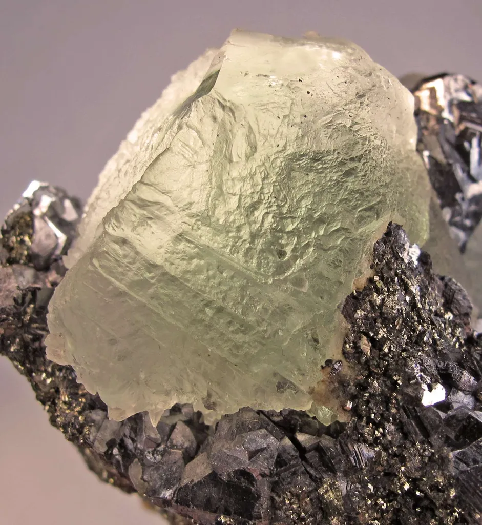 Fluorite With Galena and Pyrite - image 5