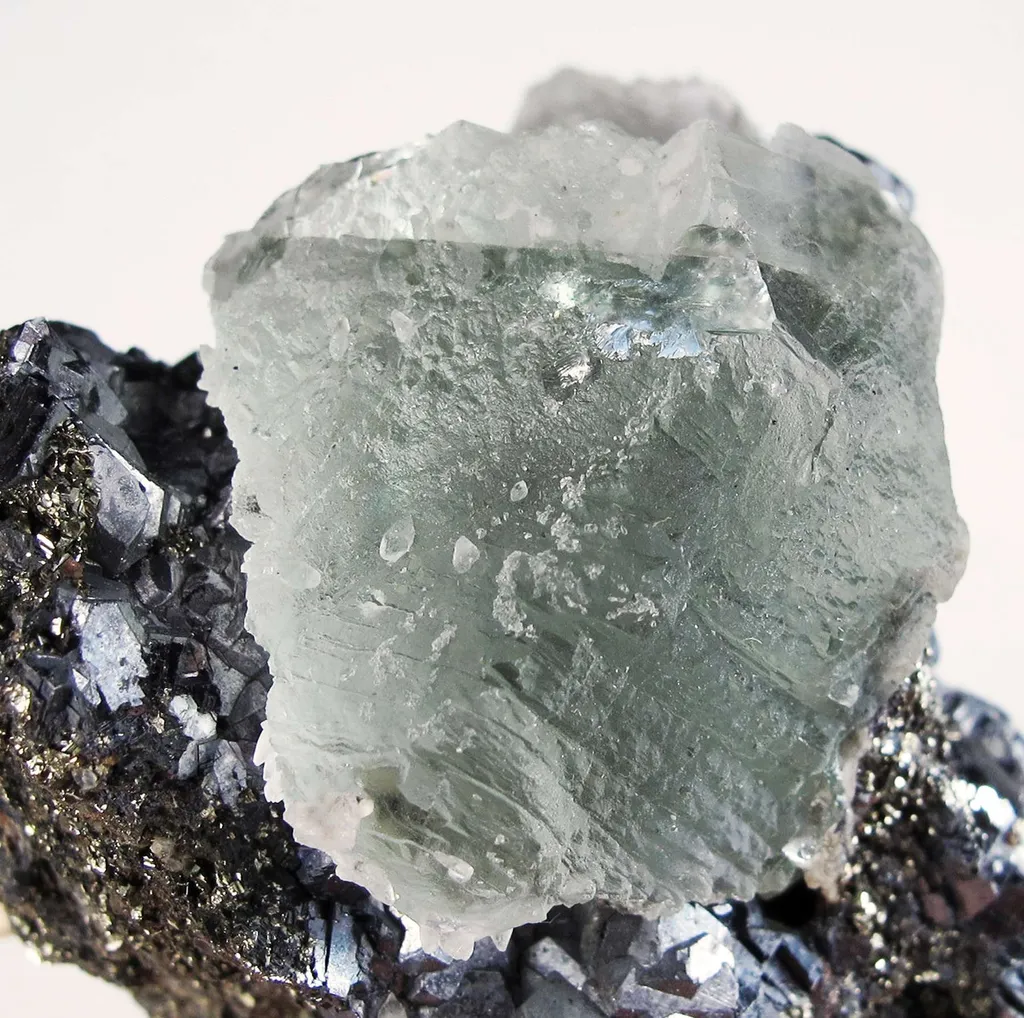 Fluorite With Galena and Pyrite - image 4