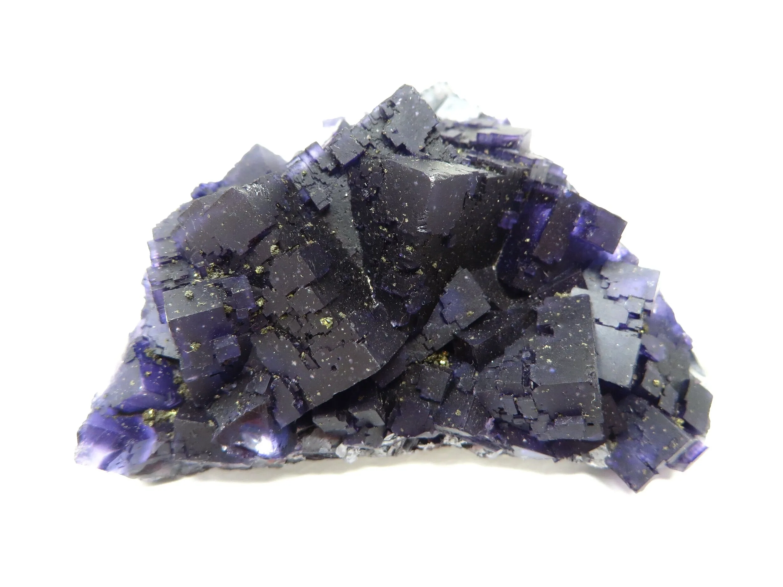 Fluorite with Galena and Sphalerite - image 1