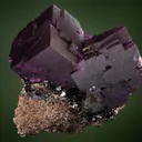 Fluorite with Galena and Sphalerite - image 1
