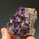 Fluorite with Galena - image 2
