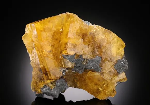 Fluorite with Galena - image 1
