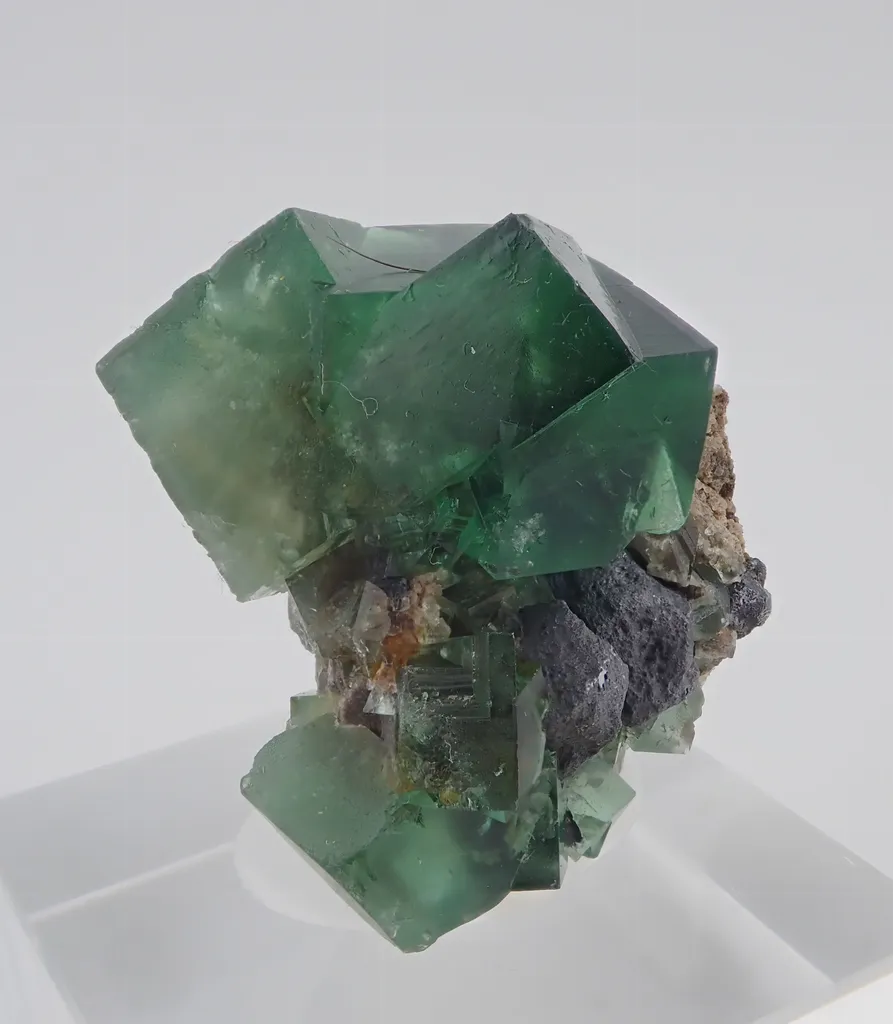 Fluorite with Galena - image 4