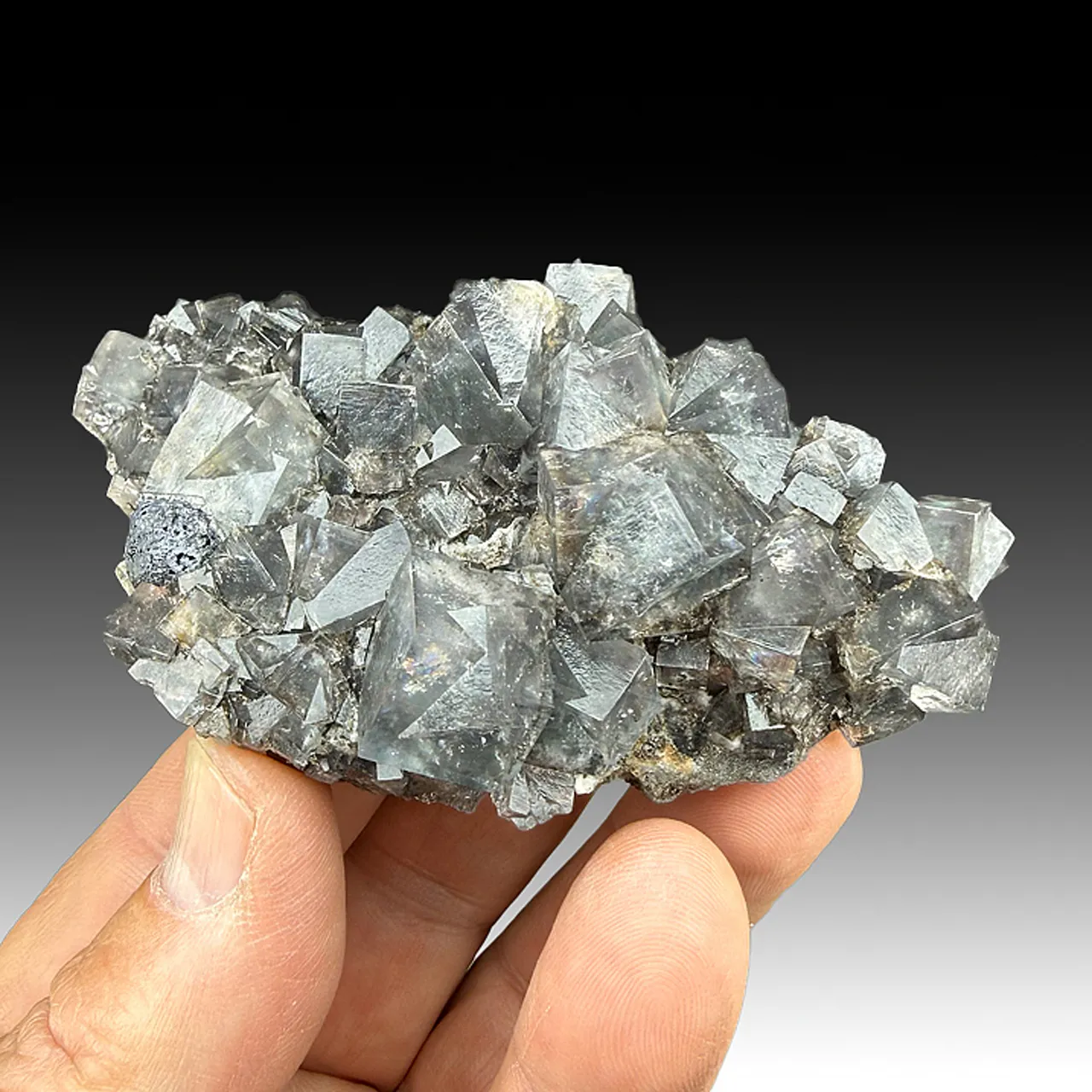 Fluorite with Galena - image 1