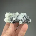 Fluorite with Galena, Calcite - image 2