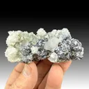 Fluorite with Galena, Calcite - image 1