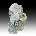 Fluorite with Galena, Calcite, Sphalerite - image 1