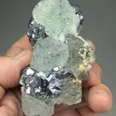 Fluorite with Galena, Calcite, Sphalerite - image 2