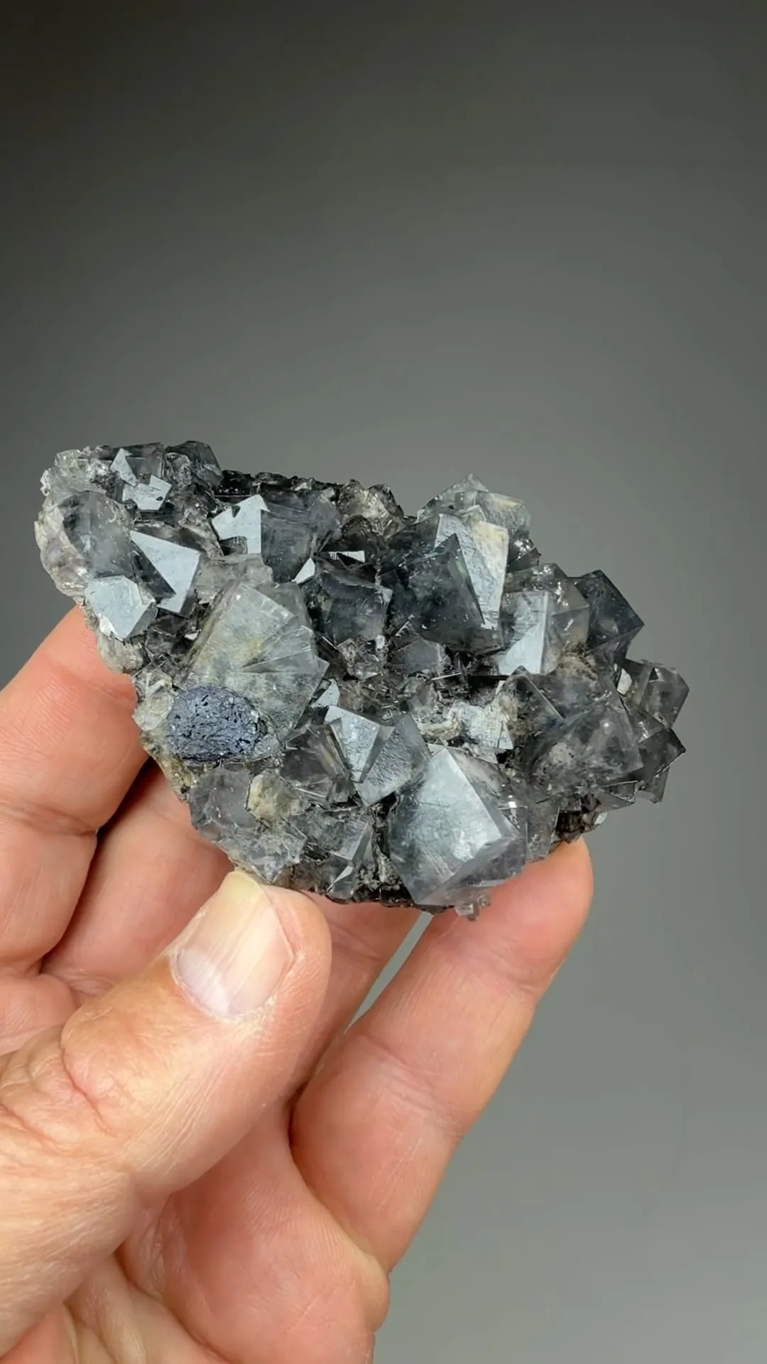 Fluorite with Galena - image 2