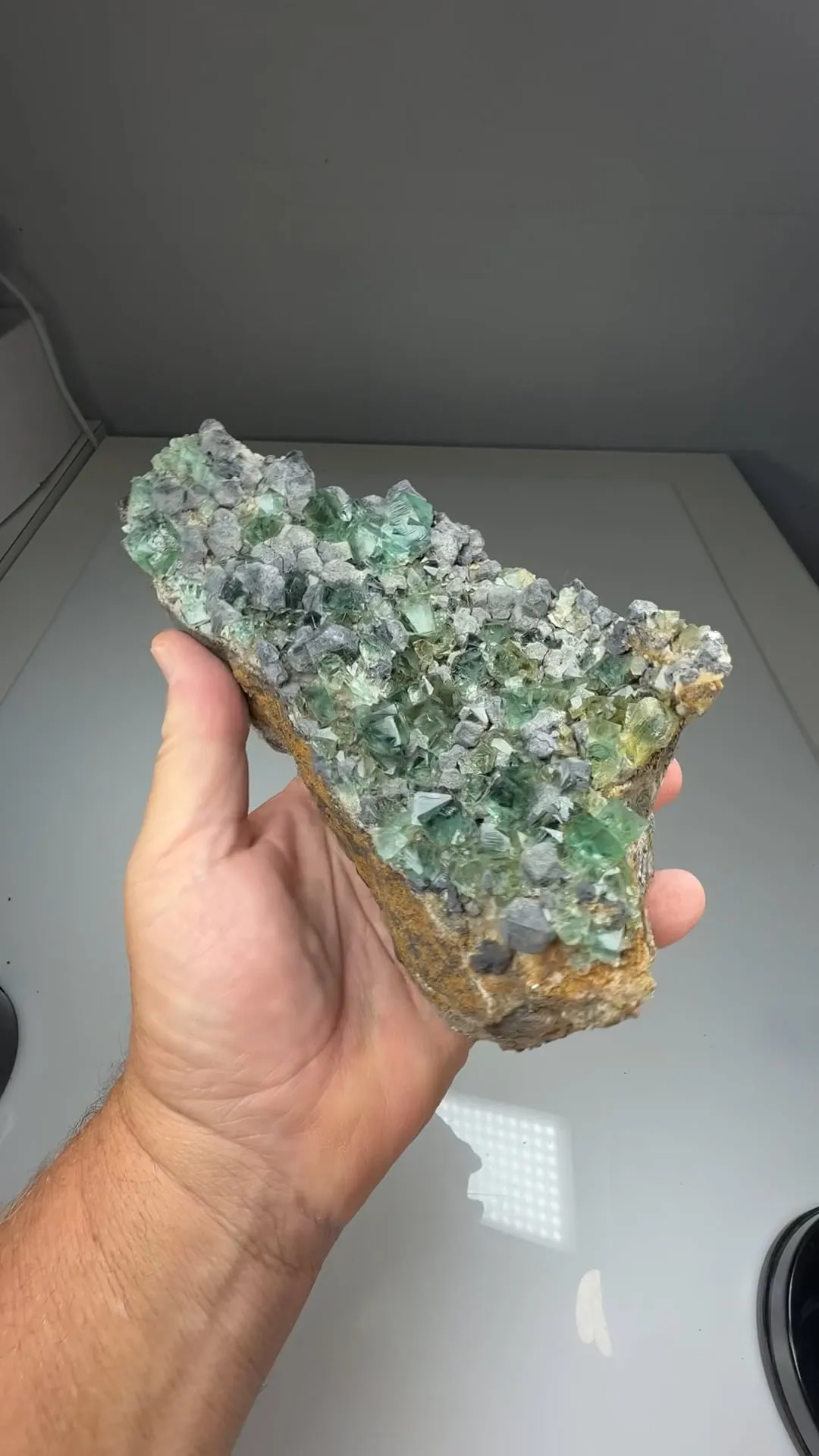 Fluorite with Galena - image 2
