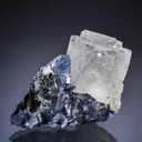 Fluorite with Galena - image 1