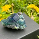 Fluorite with galena - image 2