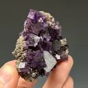 Fluorite with Galena - image 3