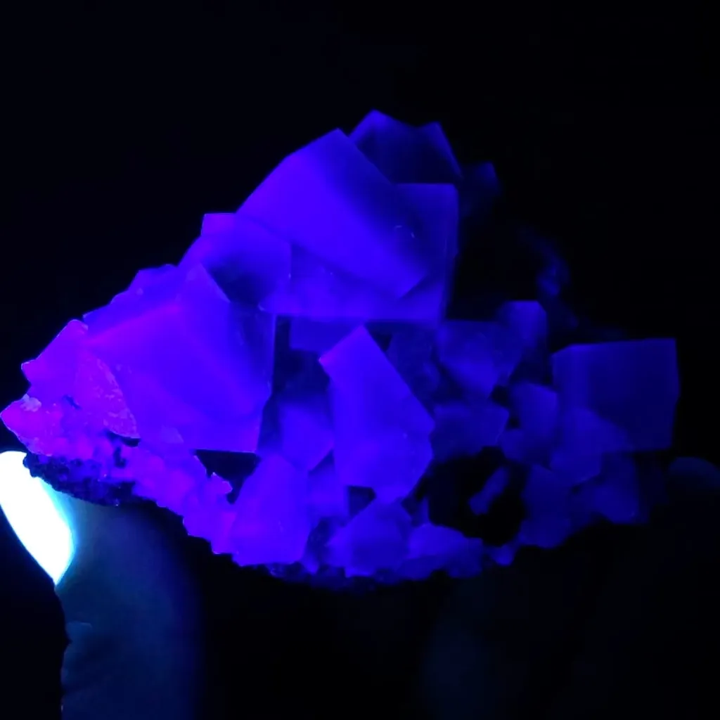 Fluorite with Galena - image 2