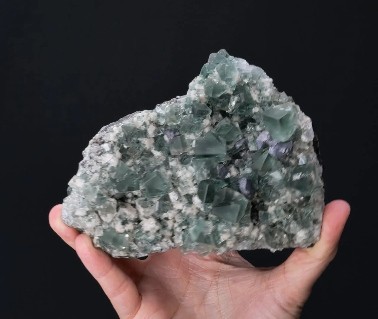 Fluorite with Galena - image 2