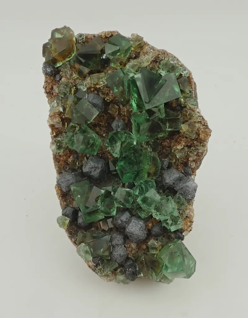 Fluorite with Galena - image 2