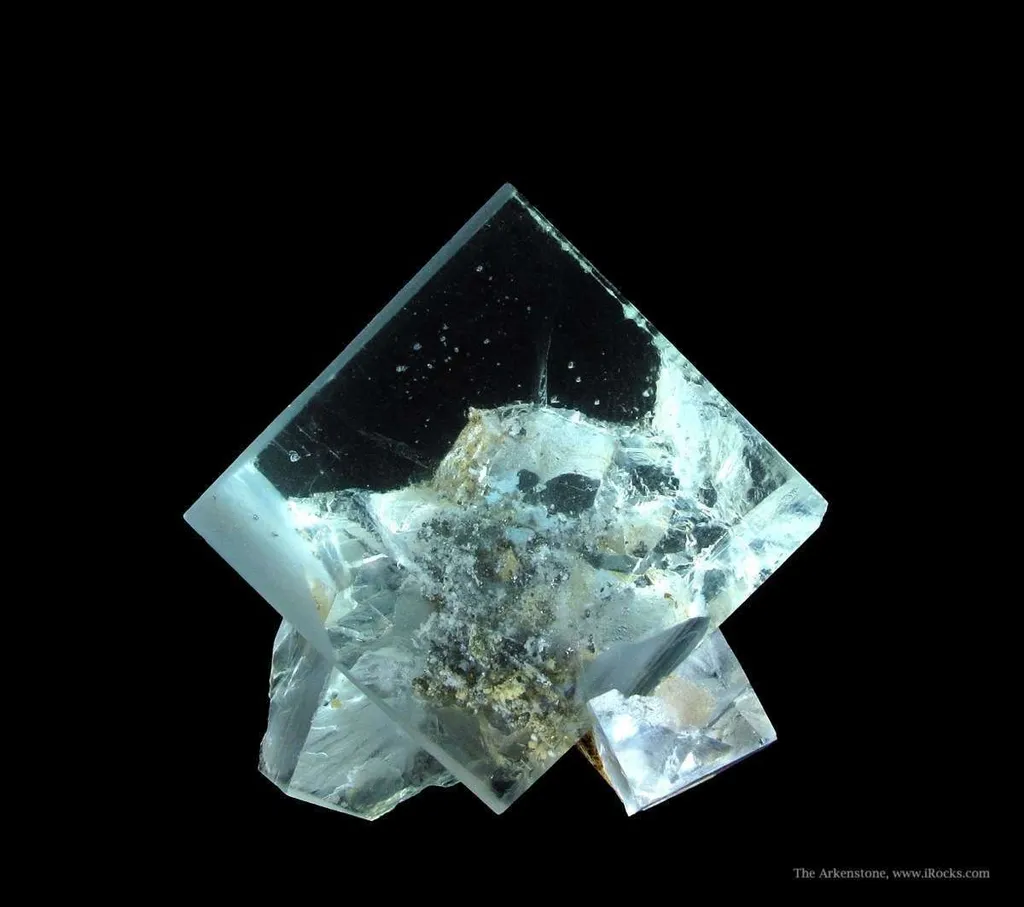 Fluorite With Galena Inclusions image