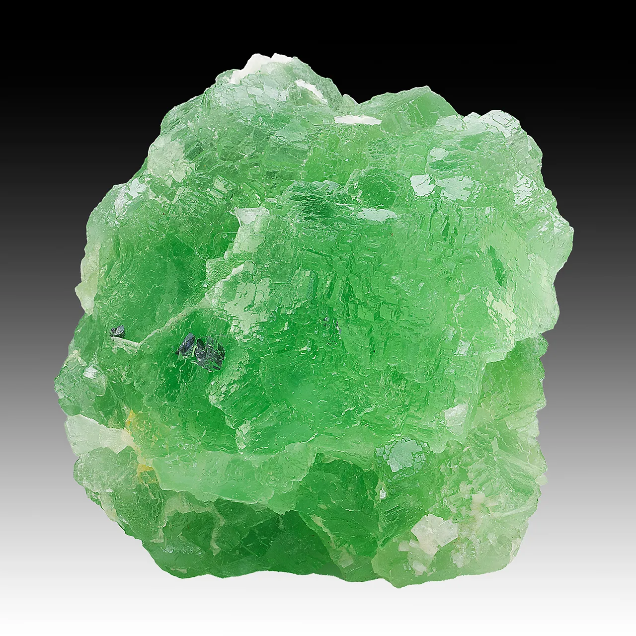 Fluorite with Galena inclusions - image 1
