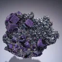 Fluorite with Galena on Sphalerite - image 1