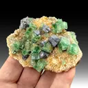 Fluorite with Galena, Quartz - image 1