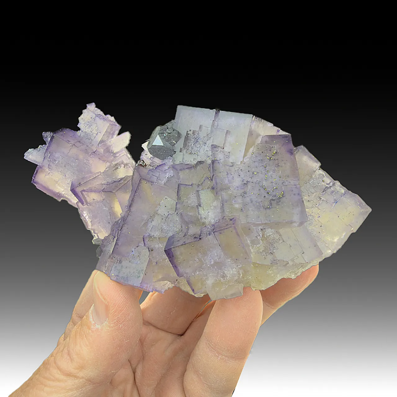 Fluorite with Galena, Sphalerite - image 1
