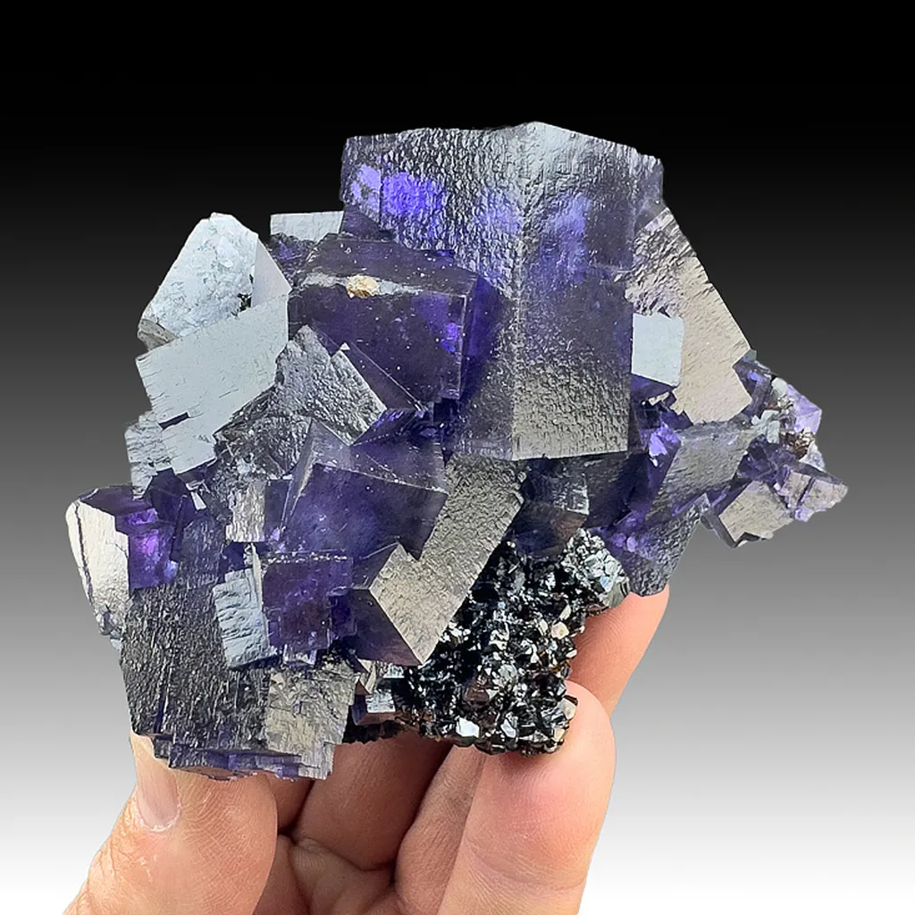 Fluorite with Galena, Sphalerite image