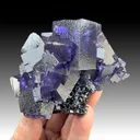 Fluorite with Galena, Sphalerite - image 1