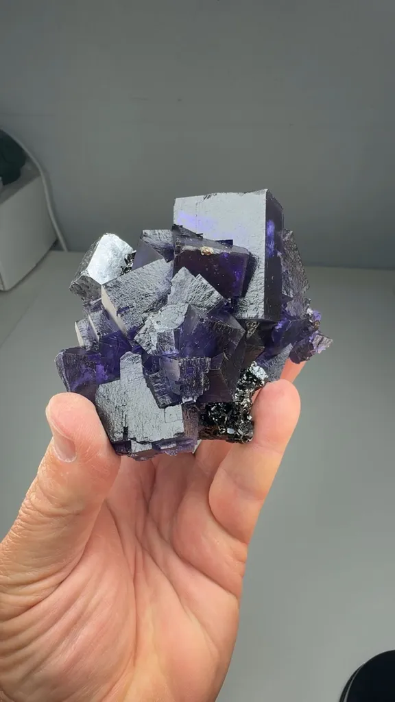 Fluorite with Galena, Sphalerite - image 2