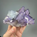 Fluorite with Galena, Sphalerite, casts of Barite after Celestine - image 2