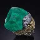 Fluorite with Geocronite and Pyrite - image 1