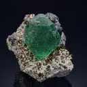 Fluorite with Geocronite and Pyrite - image 1