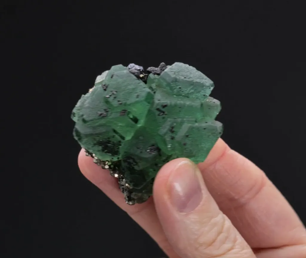 Fluorite with Geocronite Sphalerite and Pyrite - image 2