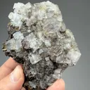 Fluorite with Goethite after Siderite - image 2