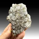 Fluorite with Goethite after Siderite - image 1