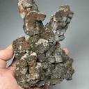 Fluorite with Goethite, Quartz - image 2