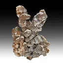 Fluorite with Goethite, Quartz - image 1