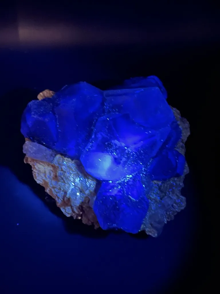 Fluorite with Goshenite Beryl - Namibia - 10116 - image 5