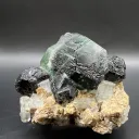 Fluorite with Goshenite Beryl - Namibia - 10116 - image 2