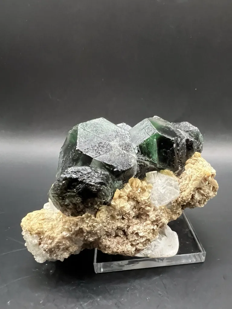 Fluorite with Goshenite Beryl - Namibia - 10116 - image 3