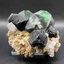 Fluorite with Goshenite Beryl - Namibia - 10116 - image 1