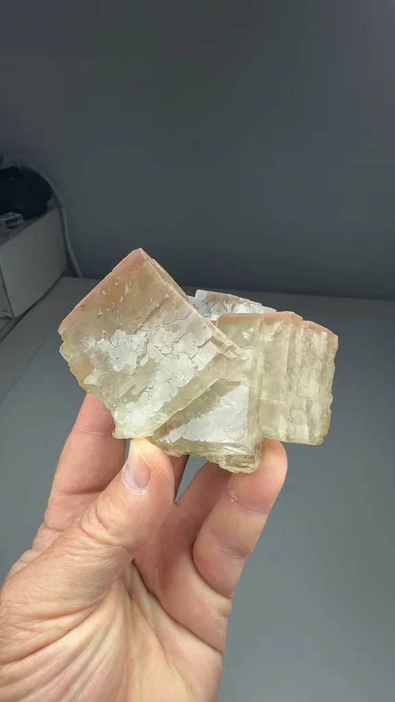 Fluorite with Hematite image