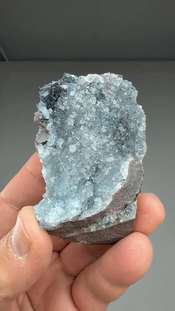 Fluorite with Hematite - image 2