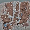 Fluorite with Hematite - image 1