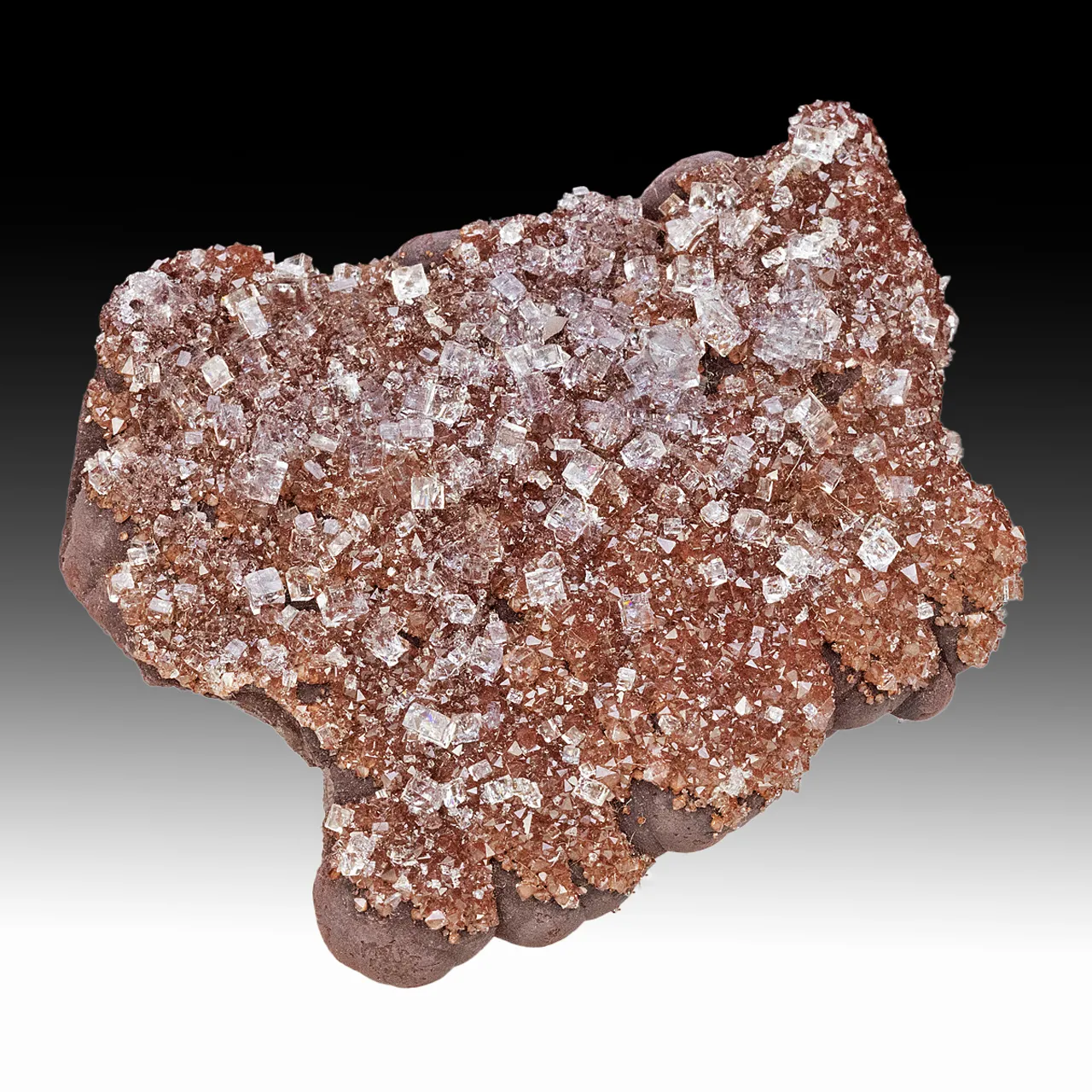 Fluorite with Hematite, Quartz - image 1