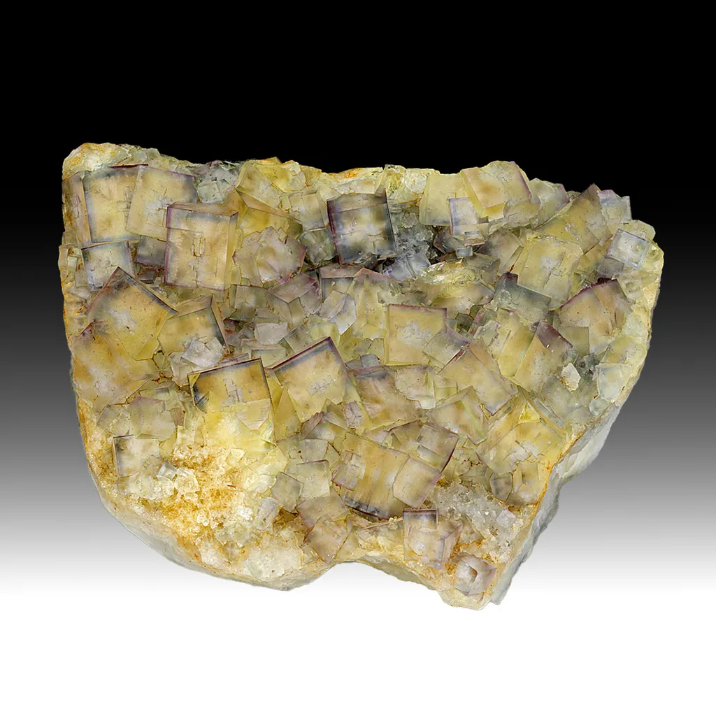 Fluorite with Hemimorphite image