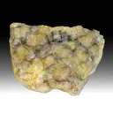 Fluorite with Hemimorphite - image 1